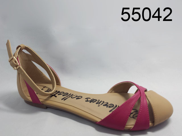55042 FUSHIA -BEIGE